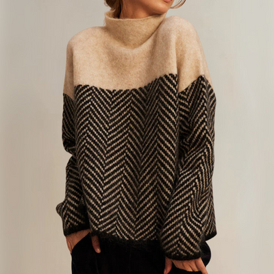Talia | Cotton Turtleneck Sweater