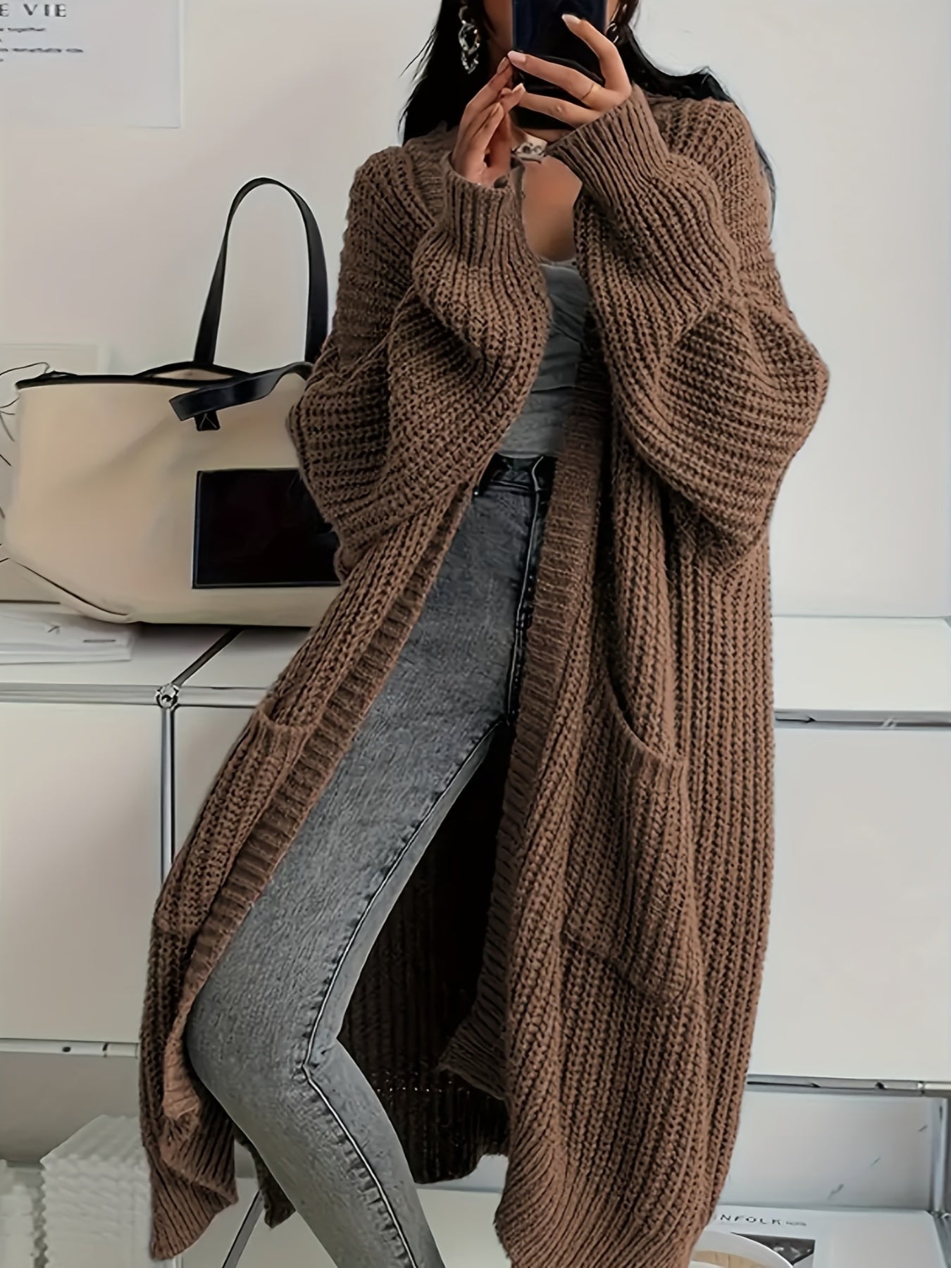 Talia | Cozy Confidence Longline Cardigan