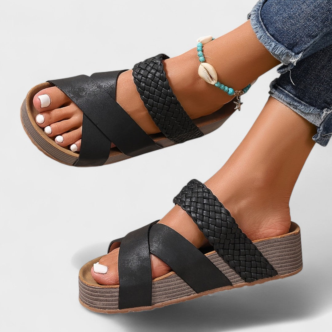 Laura | Leather Orthopedic Sandals