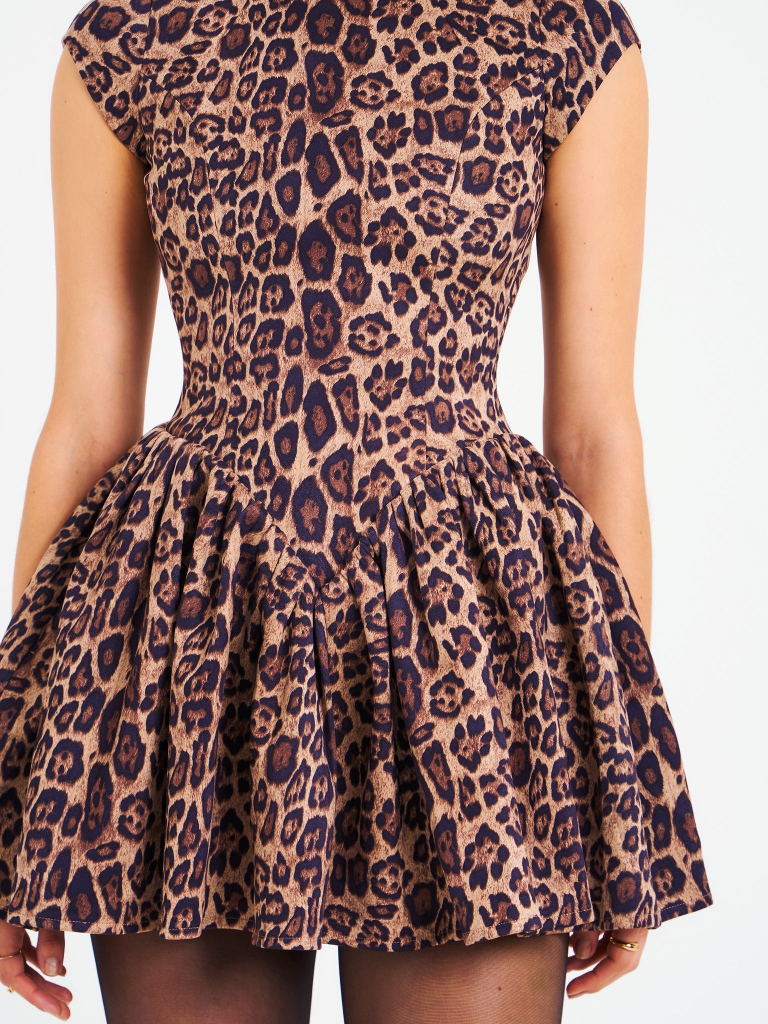 Cheetah mini dress