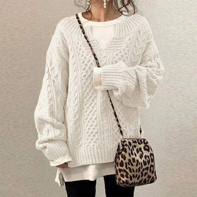 Sofia - Cozy Twisted Winter Sweater for Warm Style