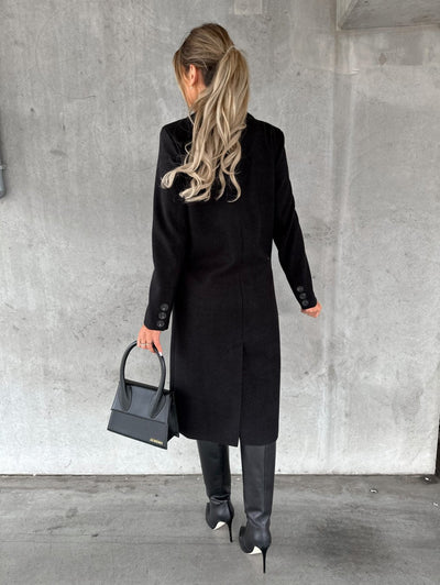 Mia | Elegant Longline Coat