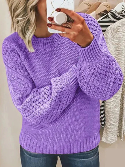 EVELYN SOFT KNIT SWEATER
