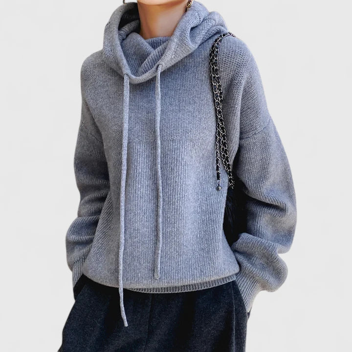 Talia | Cozy Knit Hoodie