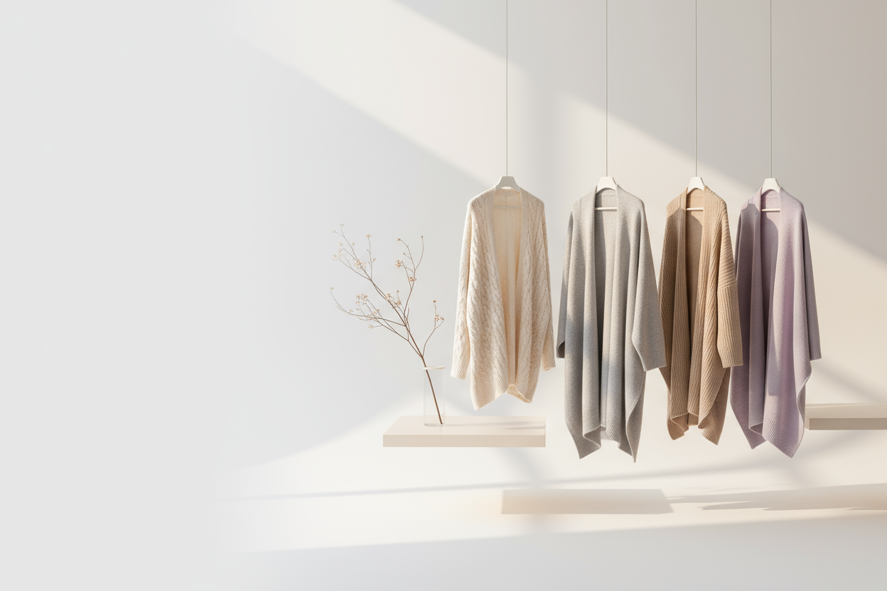 meer cardigans en wat cleaner