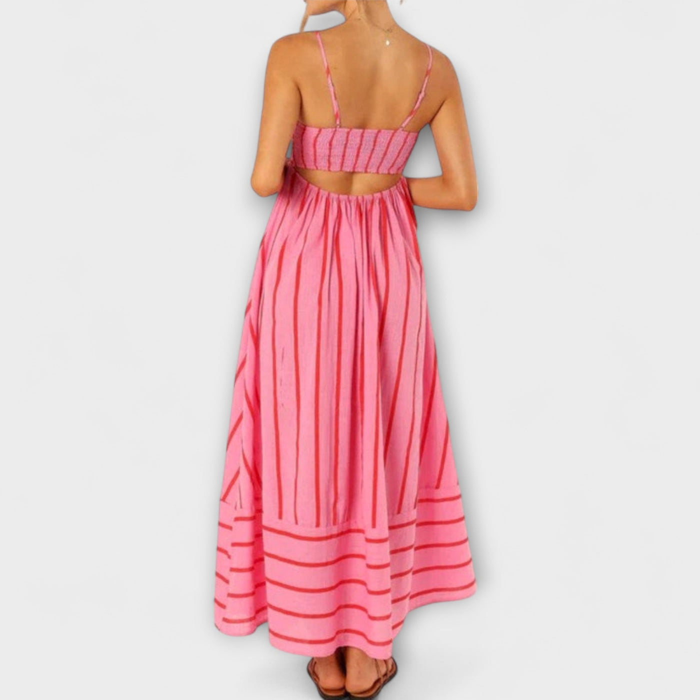 Svea - Maxi Dress in Bare Bloom